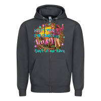 Smoke heres your one chance fancy Zipper Hoodie - NancyCooperArtShop