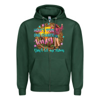 Sports Green heres your one chance fancy Zipper Hoodie - NancyCooperArtShop