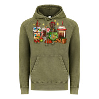Vintage Olive Christmas coffee cups with Labrador Vintage Hoodie - RanaPortraitStore