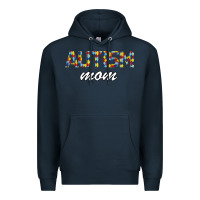 Navy Autism mom Premium Hoodie - Bettercallsaul