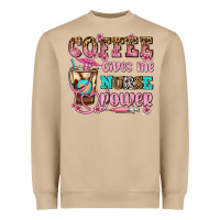 Mushroom coffee gives me nurse power Heavyweight Sweatshirt - AdoDesignShop