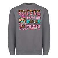 Storm coffee gives me nurse power Heavyweight Sweatshirt - AdoDesignShop