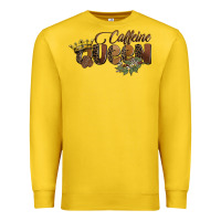 Lemon caffeine queen Premium Sweatshirt - BarkalooDesign