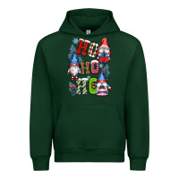 Forest Green ho ho ho gnomes Urban Hoodie - CowGirlArtShop