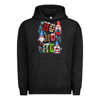 Pigment Black ho ho ho gnomes Urban Hoodie - CowGirlArtShop