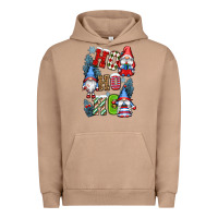 Pigment Burro ho ho ho gnomes Urban Hoodie - CowGirlArtShop