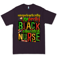 Plum unapologetically pretty black and educated nurse Premium Tee - Zillion Design Studio
