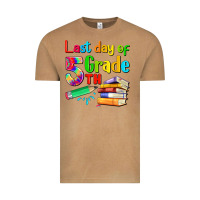 Last Day Of Fifth Grade Vintage Tee | Teevron