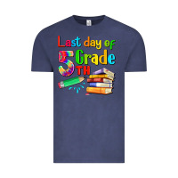 Vintage Denim last day of fifth grade Vintage Tee - Artiststas
