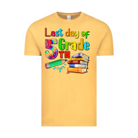Vintage Mustard last day of fifth grade Vintage Tee - Artiststas