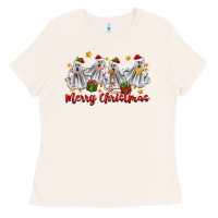 Bone merry christmas pantasmas ghost christmas Ladies Tee - Zillion Design Studio