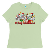 Matcha merry christmas pantasmas ghost christmas Ladies Tee - Zillion Design Studio