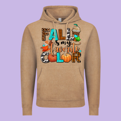 Fall Is My Favorite Color Vintage Hoodie Designed By Adodesignshop