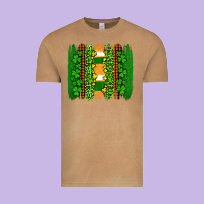 St Patricks  Brushstrokes Vintage Tee Designed By Adodesignshop