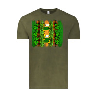 Vintage Olive st patricks  brushstrokes Vintage Tee - AdoDesignShop