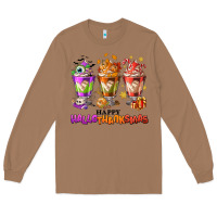 Toasted Coconut Happy Hallothanksmas coffee cups Long Sleeve Tee - NancyCooperArtShop