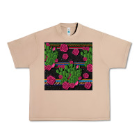 Burro mexican rose and cactus seamless pattern Urban Heavy Tee - BundleAndBundleShop