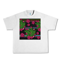 Lunar Rock mexican rose and cactus seamless pattern Urban Heavy Tee - BundleAndBundleShop
