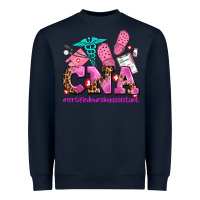 Navy cna certified nursing assistant Heavyweight Sweatshirt - AdoDesignShop