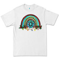 White gemstone christmas rainbow Premium Tee - RanaPortraitStore