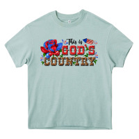 Arona this is god s country Heavy Core Tee - texasbilliewilder