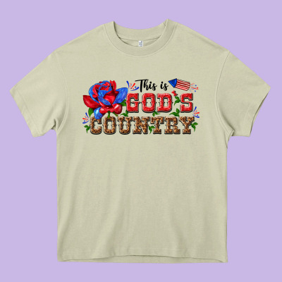 This Is God S Country Heavy Core Tee Designed By Texasbilliewilder