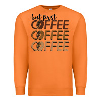 Carrot but first coffee coffee coffee Premium Sweatshirt - BarkalooDesign