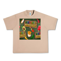 Burro hispanic heritage seamless pattern Urban Heavy Tee - BundleAndBundleShop