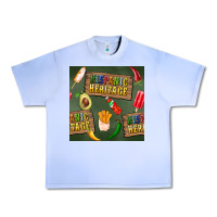 Grape Ice hispanic heritage seamless pattern Urban Heavy Tee - BundleAndBundleShop