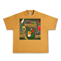 Peanut Butter hispanic heritage seamless pattern Urban Heavy Tee - BundleAndBundleShop