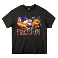 Asphalt tastes like freedom with leopard Heavy Core Tee - texasbilliewilder