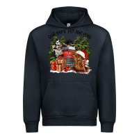 Navy dear santa just send cows Urban Hoodie - CowGirlArtShop