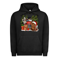 Pigment Black dear santa just send cows Urban Hoodie - CowGirlArtShop