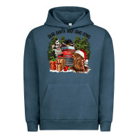 Pigment Midnight Navy dear santa just send cows Urban Hoodie - CowGirlArtShop
