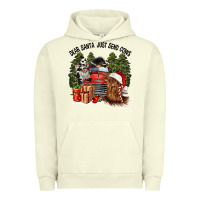 Pigment Pistachio dear santa just send cows Urban Hoodie - CowGirlArtShop