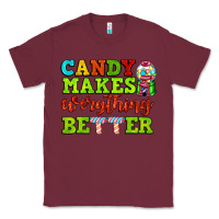 Burgundy candy makes everything better Classic Tee - AdoDesignShop