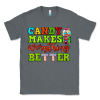 Charcoal Heather candy makes everything better Classic Tee - AdoDesignShop