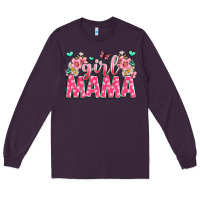 Plum girl mama Long Sleeve Tee - JahusDesignShop