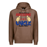 Chestnut Awesome uncle Premium Hoodie - Bettercallsaul