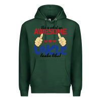 Sports Green Awesome uncle Premium Hoodie - Bettercallsaul