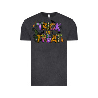 Vintage Black trick or treat Vintage Tee - BundleAndBundleShop