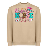 Mushroom blessed nurse Heavyweight Sweatshirt - AdoDesignShop