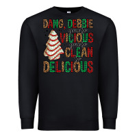 Black dang debbie christmas tree cake Premium Sweatshirt - Jasminsmagicworld