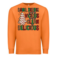 Carrot dang debbie christmas tree cake Premium Sweatshirt - Jasminsmagicworld