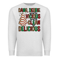 Oatmeal Heather dang debbie christmas tree cake Premium Sweatshirt - Jasminsmagicworld