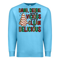 Ocean Blue dang debbie christmas tree cake Premium Sweatshirt - Jasminsmagicworld