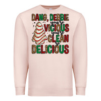 Pale Pink dang debbie christmas tree cake Premium Sweatshirt - Jasminsmagicworld