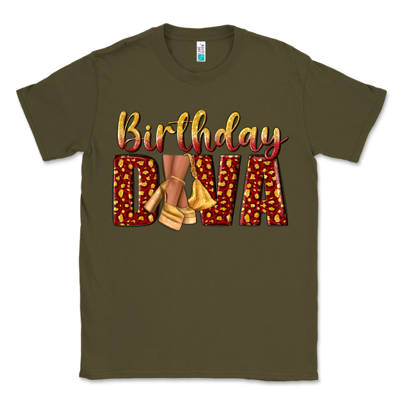 Birthday Diva Classic Tee by NancyCooperArtShop | Teevron