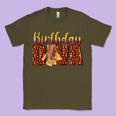 Birthday Diva Classic Tee Designed By Nancycooperartshop