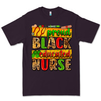 Plum proud black educated nurse Premium Tee - Zillion Design Studio